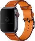Pulseira Single Tour Couro Para Apple Watch 42mm 38mm 44mm