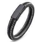 Pulseira Skin Couro Preto Pulseira Skin Couro Preto