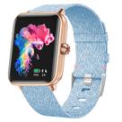 Pulseira Smartwatch Lamshaw GT01 Respirável de Nylon Azul