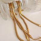 Pulseira snake banhada em ouro 18k