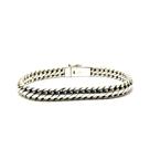 Pulseira Snake Meia Cana 8 milímetros Laminada Em Prata de Lei 925 24494