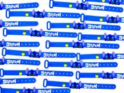 Pulseira Stitch10un Lembrancinha Emborrachado Festa Tema
