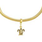 Pulseira Tartaruga Berloque Banhado a Ouro 18k Pulseira Tartaruga Berloque Banhado a Ouro 18k