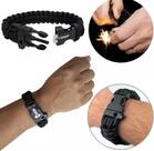Pulseira Tática Paracord C/ Apito e Pederneira NTK Action Cord