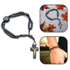 Pulseira Terço De Pulso Hematita São Bento