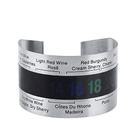 Pulseira Termômetro para Vinho FTVOGUE em Aço Inoxidável com LCD