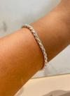 Pulseira Trancilin Prata 925 Unissex