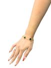 Pulseira Trevo da Sorte Banhado a Ouro 18K - Realeza