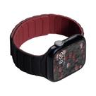 Pulseira Ultra Magnética De Silicone Para Apple Watch Série 9 8 7 6 SE 5 4 38mm 42mm 44mm 40mm