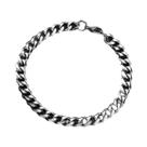 Pulseira Unissex De Aço Inoxidável Com Corrente Cubana Para Casais, Joia De Pulso Da Moda, Presente