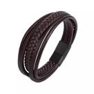 Pulseira Veneza Couro Marrom