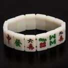 Pulseira Yellow Mountain Imports Mahjong Mini-Tiles