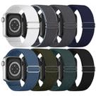 Pulseiras Apple Watch Knossen Stretchy Solo Loop, pacote com 8 unidades de nylon