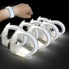 Pulseiras brilhantes com iluminação LED M.best para festas e eventos