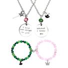 Pulseiras COGU Elphaba Galinda Friendship Matching