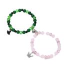 Pulseiras De Amizade Elphaba Glinda, Acessórios De Coroa E Chapéu De Bruxa Para Casais BFF,