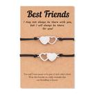 Pulseiras de amizade Tarsus Bff para 2 mulheres e homens de longa distância