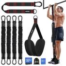 Pulseiras de assistência Pull Up BesBiu, faixas de resistência de 260 libras Pulseiras de assistência Pull Up BesBiu, faixas de resistência de 260 libras