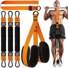 Pulseiras de assistência Pull Up HPYGN Heavy Duty com alças ajustáveis