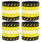 Pulseiras de borracha PIBIPAID 24 pulseiras de silicone com tema Flash