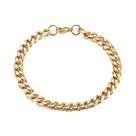 Pulseiras De Cadeia Cubana Em Aço Inoxidável Unissex 3-11mm Vnox Joias Para Pulso Masculinas E