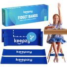 Pulseiras de cadeira Fidget Keepzy Anti Slip para crianças, pacote com 12