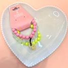 Pulseiras de Miçanga Infantil Copinho de Suco (conjunto com três pulseiras)