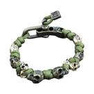 Pulseiras De Paracord Ajustáveis Com Crânio Gótico Punk Rock Joias Modernas Com Pingente De Pulseiras De Paracord Ajustáveis Com Crânio Gótico Punk Rock Joias Modernas Com Pingente De