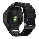 Pulseiras de relógio Abanen Quick Fit de 26 mm em couro para Garmin Instinct 2X/Fenix 7X/Fenix 6X/Fenix 5X