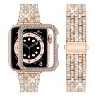Pulseiras de relógio com capa Bling, compatível com Wutwuk, Apple Watch de 41 mm