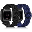 Pulseiras de relógio Fuleda Elastic compatíveis com Fitbit Versa 2/3/SE