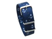 Pulseiras de relógio HNS Ballistic Premium Nylon 18 mm, 20 mm, 22 mm Pulseiras de relógio HNS Ballistic Premium Nylon 18 mm, 20 mm, 22 mm