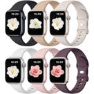 Pulseiras de relógio Maledan Silicone Sport Bracelet para Apple Watch 40-49mm