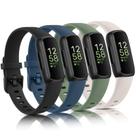 Pulseiras de reposição compatíveis com Vancle Fitbit Inspire 3, pacote com 4