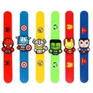 Pulseiras de silicone Slap Bracelet POPOYU Hero para crianças