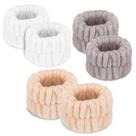 Pulseiras de spa de microfibra Crosize para mulheres (6 unidades) Pulseiras de spa de microfibra Crosize para mulheres (6 unidades)