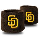 Pulseiras de suor com logotipo unissex da Franklin Sports para adultos da MLB