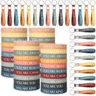 Pulseiras e chaveiros motivacionais Sratte 120 unidades Pulseiras e chaveiros motivacionais Sratte 120 unidades