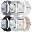 Pulseiras elásticas trançadas compatíveis com Apple Watch 38-49 mm