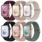 Pulseiras elásticas trançadas compatíveis com Apple Watch 38-49 mm
