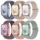 Pulseiras elásticas trançadas compatíveis com Apple Watch 38-49 mm