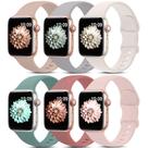Pulseiras esportivas compatíveis com Apple Watch AMSKY 6 Pack