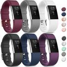 Pulseiras esportivas compatíveis com Fitbit Charge 2 AK (pacote com 6)