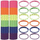 Pulseiras Friendship Janinka, 432 unidades para crianças, nylon a granel