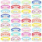 Pulseiras Friendship Landical, 72 unidades para mulheres a granel