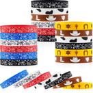 Pulseiras Gejoy Western Party Rubber Silicone x100