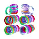 Pulseiras LED Piscantes 24 Peças, Pulseiras Que Brilham No Escuro, Lembrancinhas Para Festas De Pulseiras LED Piscantes 24 Peças, Pulseiras Que Brilham No Escuro, Lembrancinhas Para Festas De
