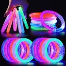 Pulseiras LED Visen Glow Sticks, pacote com 24, para festas de adultos