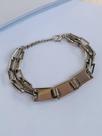 Pulseiras masculinas Braceletes Unissex Semi Joia a Prata