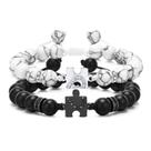 Pulseiras MEALGUET Puzzle Matching para casais Pulseiras MEALGUET Puzzle Matching para casais